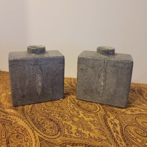 Tozai Home Crackle glazed vases